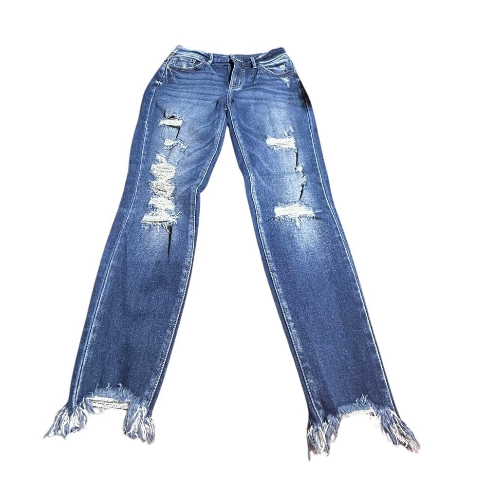 Kancan Estilo mid-rise ankle skinny jeans 27 inch waist
